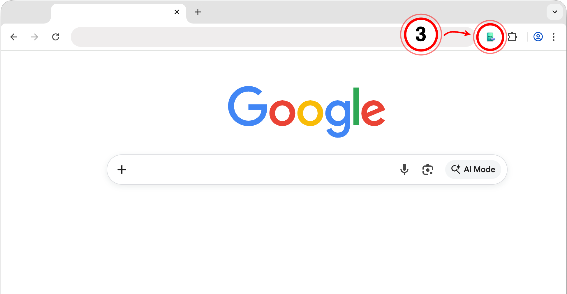 Step 3: Click the extension icon to open